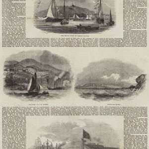 Her Majestys Marine Excursion (engraving)