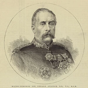 Major-General Sir Gerald Graham, RE, VC, KCB (engraving)