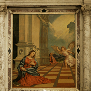 The Malchiostro Annunciation, c. 1520 (oil on panel)