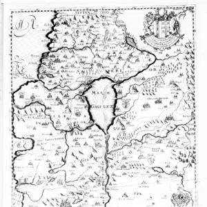A Map of Samaria, from A Pisgah-sight of Palestine by Thomas Fuller, 1650