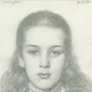Margaret Ellinor Morse, 2nd January 1882 (pencil on paper)