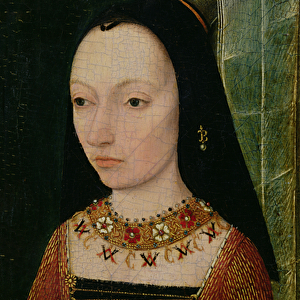 Margaret of York (1446-1503) Duchess of Burgundy, c. 1477 (oil on panel)