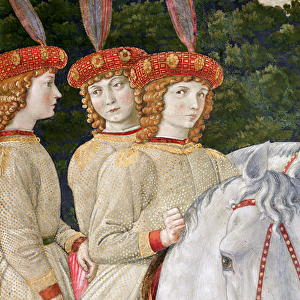 Maria (b. 1460), Bianca (1461-88) and Nannina (1463-93) Medici