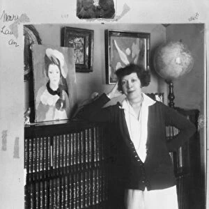 Marie Laurencin, from the Marcel Jouhandeau Album, 1922 (b / w photo)