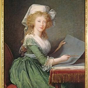 Marie-Louise of Bourbon-Sicily (1773-1802) 1790 (oil on canvas)