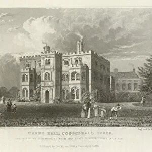 Marks Hall, Coggeshall, Essex, the Seat of Mrs Honeywood (engraving)