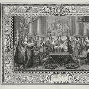Marriage Ceremony of Louis XIV (1638-1715) King of France and Navarre, and the Infanta