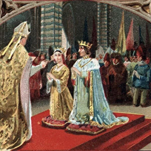 Marriage of Charles VIII, King of France, and Anne of Brittany at the Chateau de Langeais