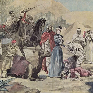The Marriage of a European Woman to an Arab Chief, from Le Petit Journal