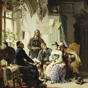 The Marriage Instructions, 1878 (oil on canvas)