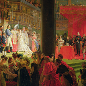 The Marriage of Marie-Caroline de Bourbon, Princess of the Two Sicilies and Charles-Ferdinand