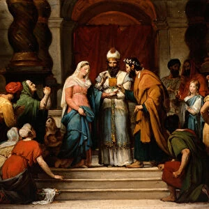 The Marriage of the Virgin, 1833 (oil on canvas)