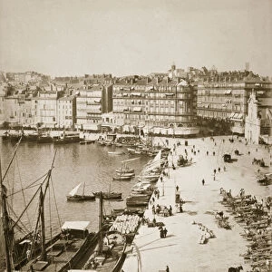 Marseille, 20th October 1887 (b / w photo)