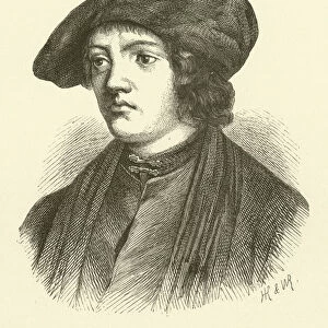 Martin Schongauer, Alsatian painter and engraver (engraving)