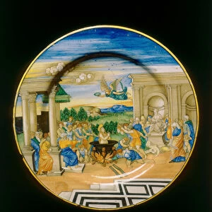 Martyrdom of Saint Cecilia, plate