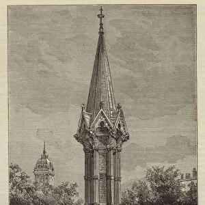 The Martyrs Memorial, Stratford-le-Bow (engraving)