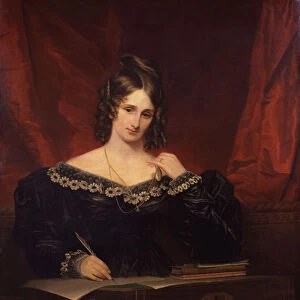 Mary Shelley (1797-1851), 1831 (oil on canvas)