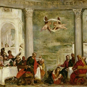 The Meal at the House of Simon the Pharisee, after a painting by Veronese (1528-88