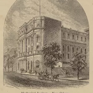 Mechanics Institute, New Orleans (engraving)