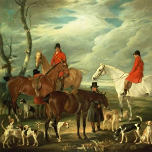 The Meet, Melton Mowbray, 1829 (oil on canvas)
