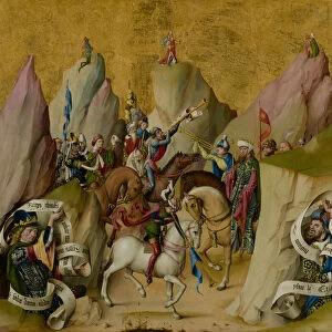 The Meeting of the Three Kings, with David and Isaiah, c