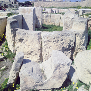 Megalithic temple site (photo)