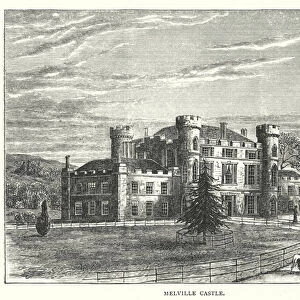 Melville Castle (engraving)