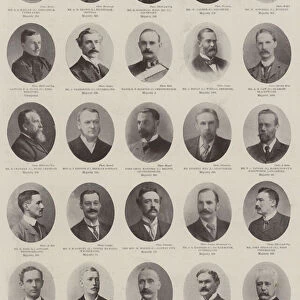 Members of the House of Commons who did not sit in the Last Parliament (b / w photo)
