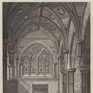 The Memorial Chapel, Knowsley (engraving)