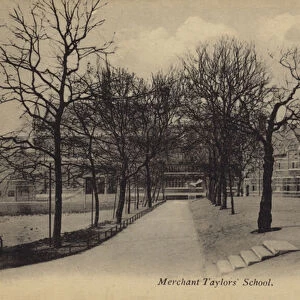Merchant Taylors School (b / w photo)