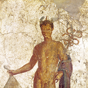 Mercury, from Pompeii, c. 50-79 AD (fresco)