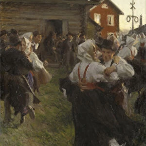 Midsummer Dance, 1897 (oil on canvas)
