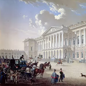 The Mikhailovsky Palace, St. Petersburg, 1832 (w / c on paper)