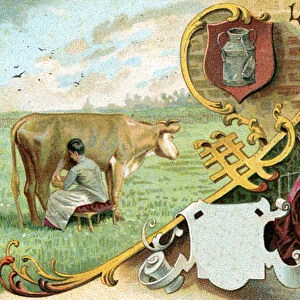 Milk, 1899 (colour litho)
