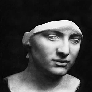 Minerva without helmet, 1896 (marble) (see also 414550)