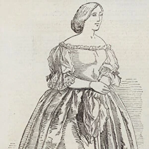 Miss Blanche Fane, of the Theatre Royal, Haymarket (engraving)