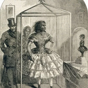 Miss Julia Pastrana, The Embalmed Nondescript, Exhibiting at 191 Piccadilly
