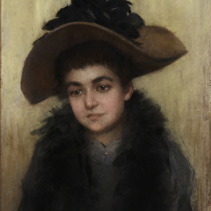 Miss Violet Armstrong, c. 1910 (pastel)