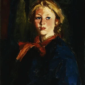 Miss Violet Organ (Katie McNamara), (oil on canvas)