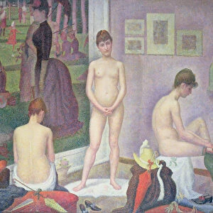 Models, 1886-88 (oil on canvas)
