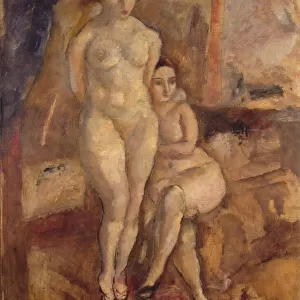 The Two Models, c. 1928 (oil on canvas)