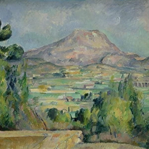 Montagne Sainte-Victoire, c. 1887-90 (oil on canvas)
