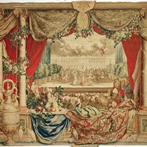 The Month of January / The Louvre, from the series of tapestries