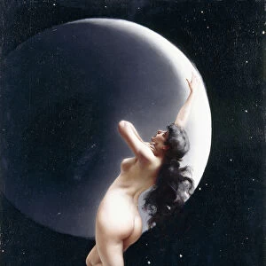 The Moon Nymph, 1883 (oil on canvas laid down on board)