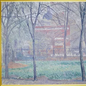 Mornington Crescent (oil on canvas)