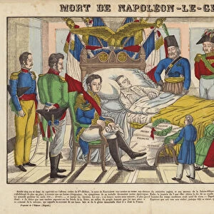 Mort De Napoleon I (engraving)