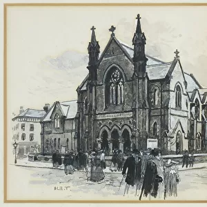 Moss Side Baptist Chapel, 1893-94 (w/c gouache on paper)