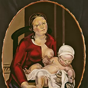 Mother and Child, c. 1922 (oil on canvas)