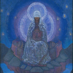 Mother of the World, 1924 (tempera on canvas laid on cardboard)