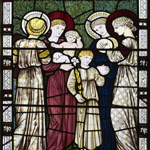 Mothers & Children, 1865 (stained glass)